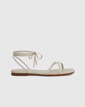 100% Leather Wrap Sandal