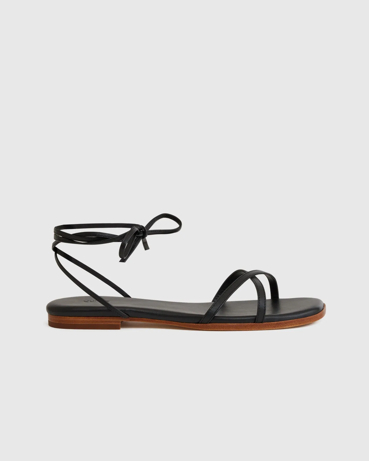 100% Leather Wrap Sandal