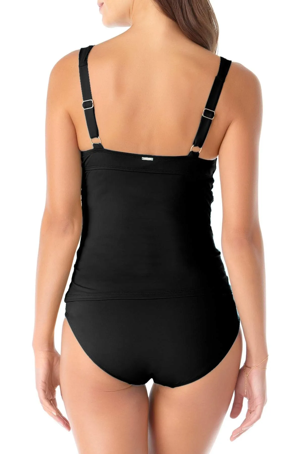 Anne Cole - Twist Front Underwire Tankini Swim Top