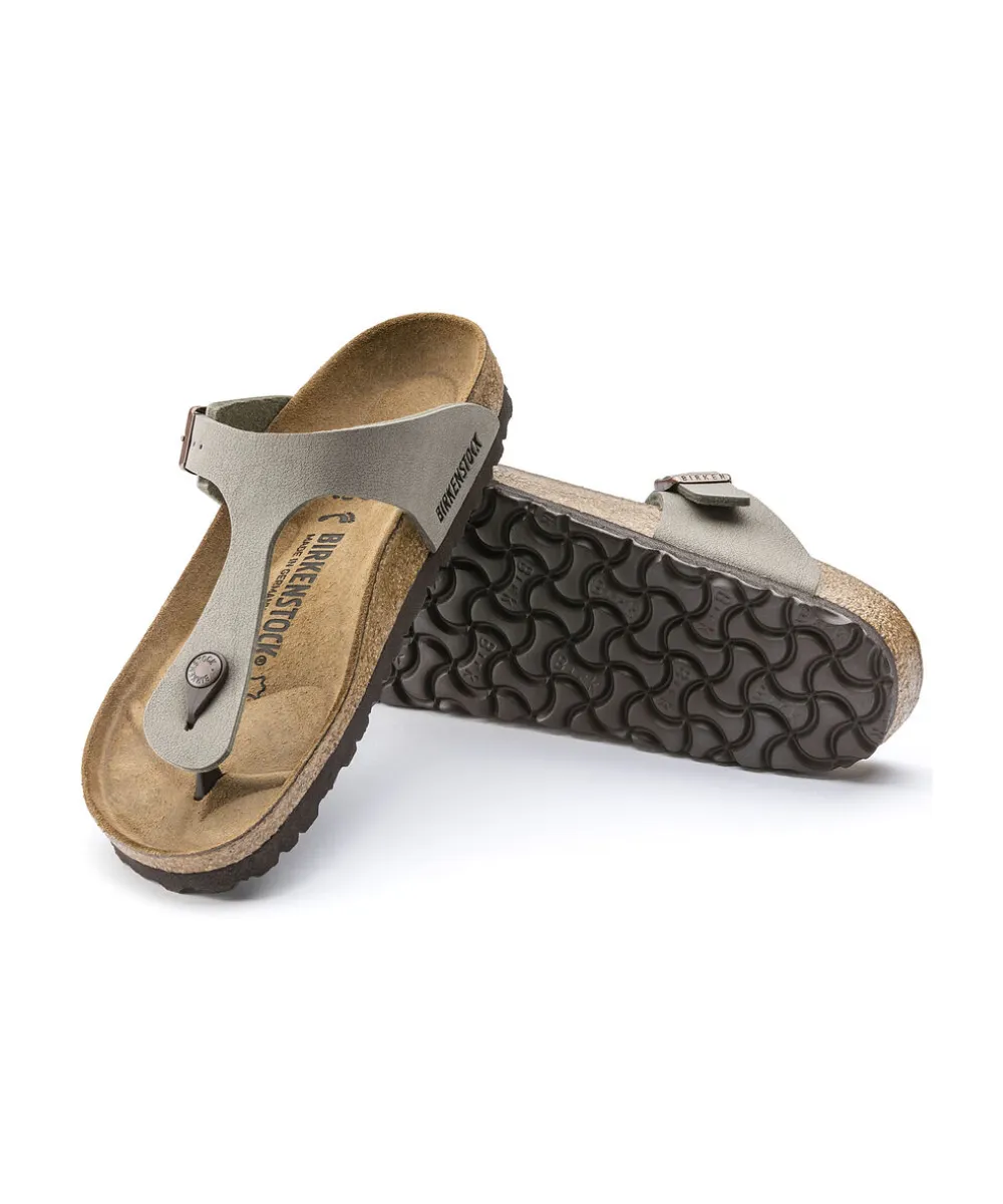 BIRKENSTOCK GIZEH REGULAR FIT IN STONE