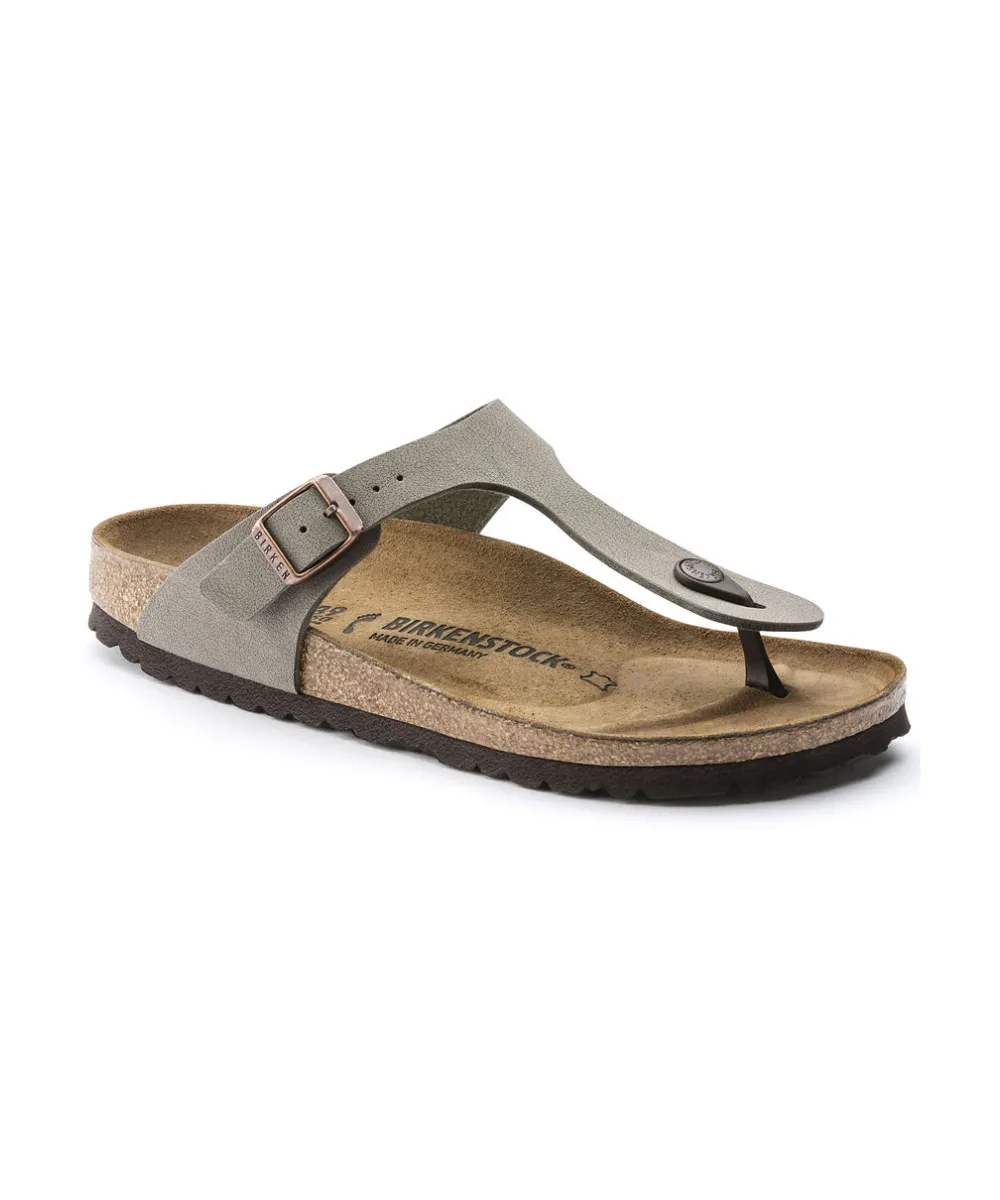 BIRKENSTOCK GIZEH REGULAR FIT IN STONE