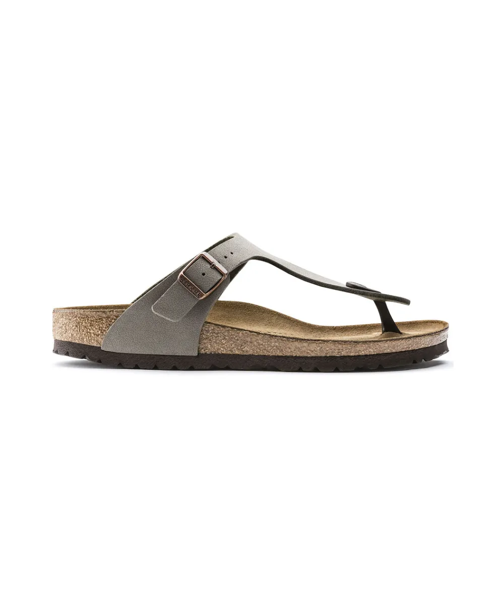 BIRKENSTOCK GIZEH REGULAR FIT IN STONE