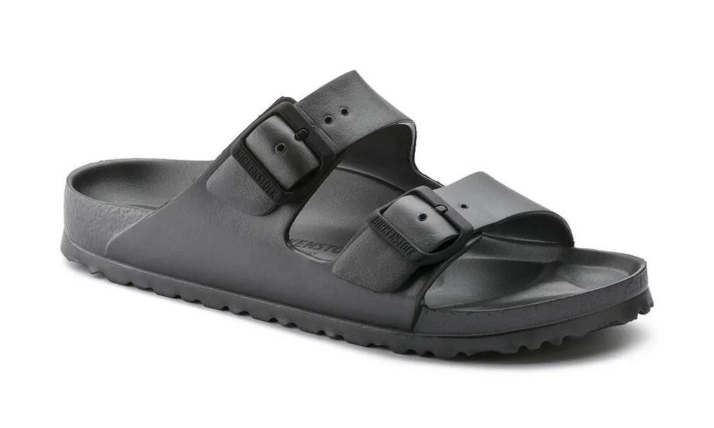 Birkenstock Womens Arizona Essentials EVA Metallic Anthracite