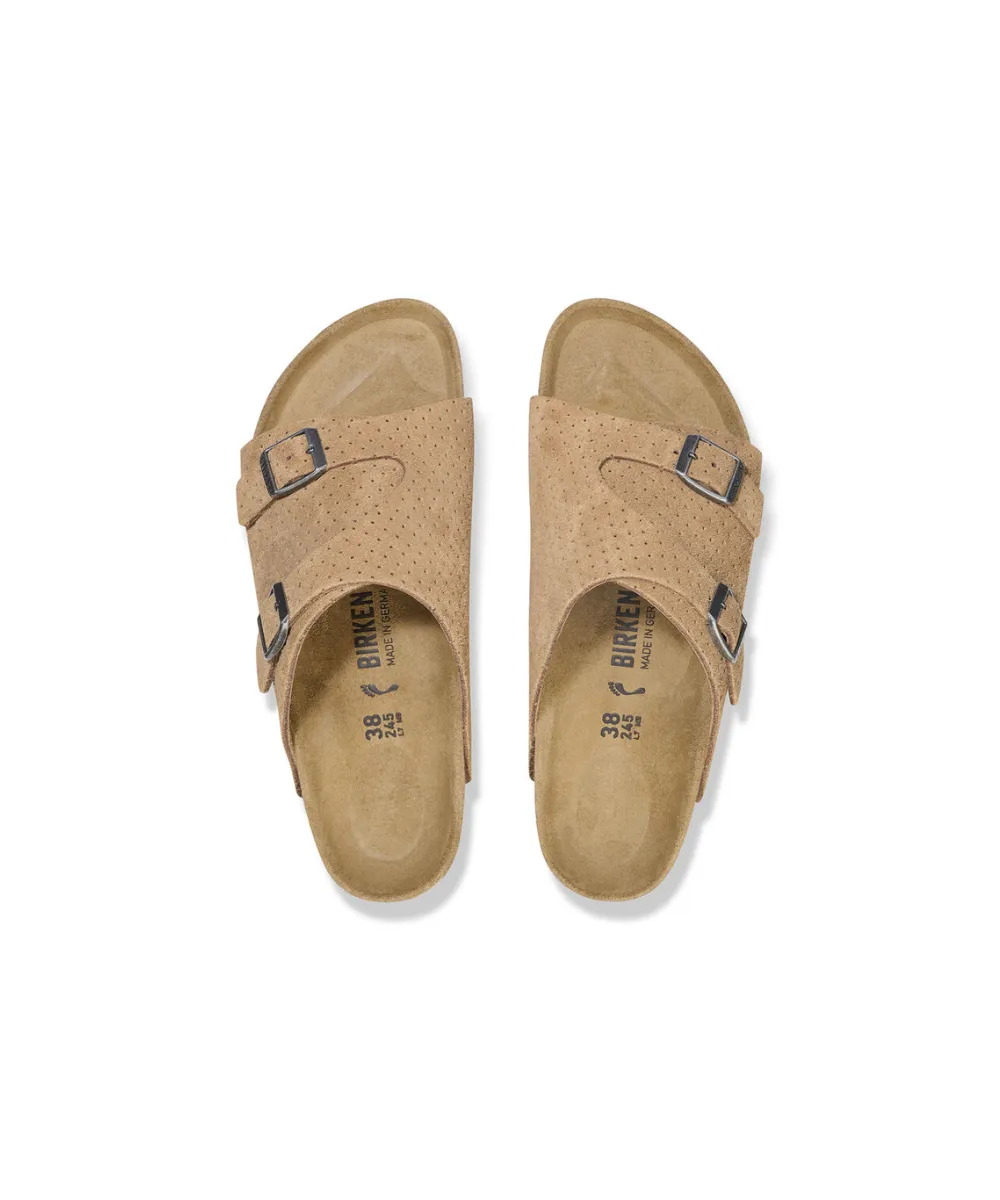 BIRKENSTOCK ZURICH SUEDE LEATHER REGULAR FIT