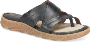 Born Women's Sorja Sport Leather Sandal - Black BR0056603