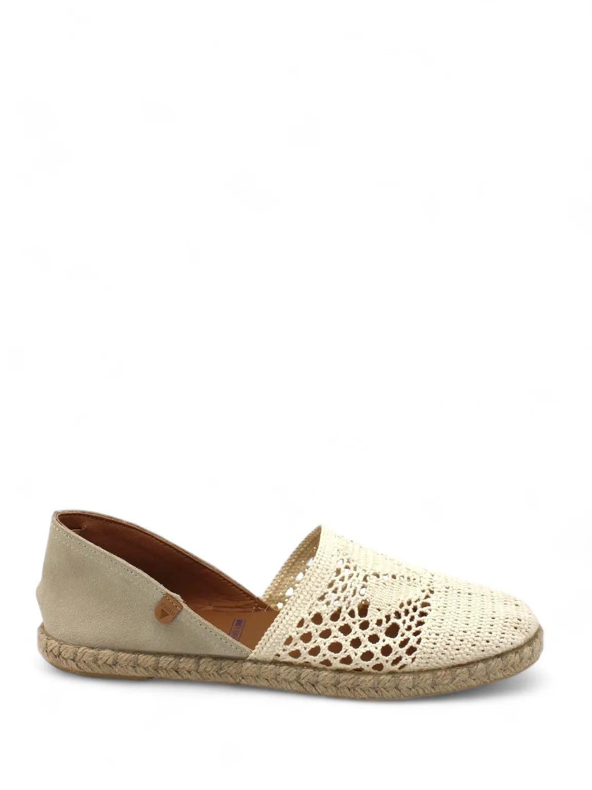 Carmen Crochet Flat Espadrilles