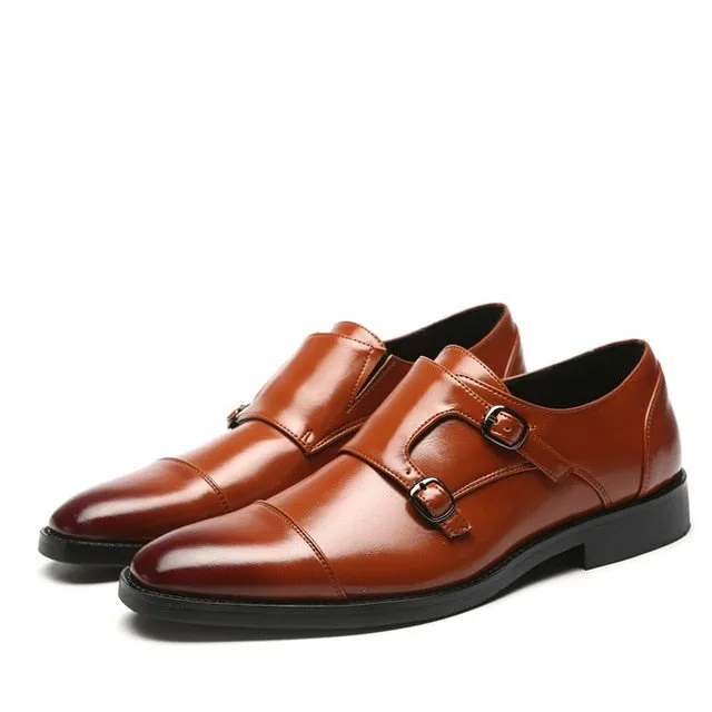 Casual Businessmen Slip On Leather Shoes