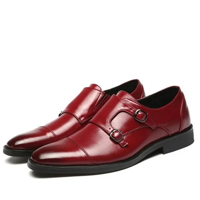 Casual Businessmen Slip On Leather Shoes