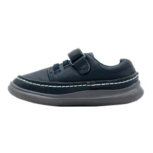 Clarks Crest Aero Loafers Leather Blue Colour For Kids