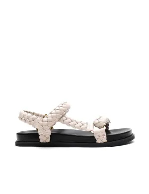 Elke Braided Sandal | Bone