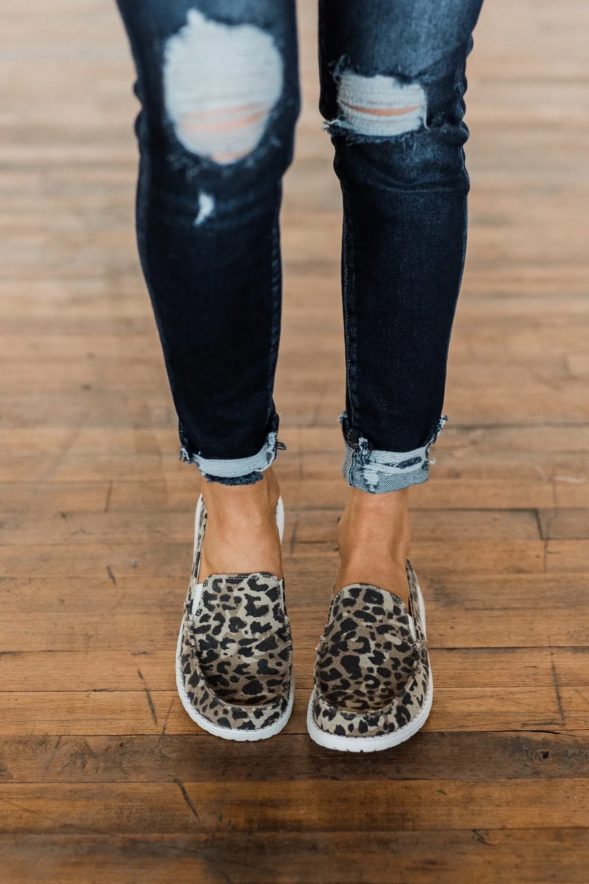 Gypsy Jazz Simi Sneakers- Leopard