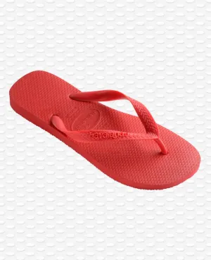 Havaianas Top Red Unisex Flip Flops