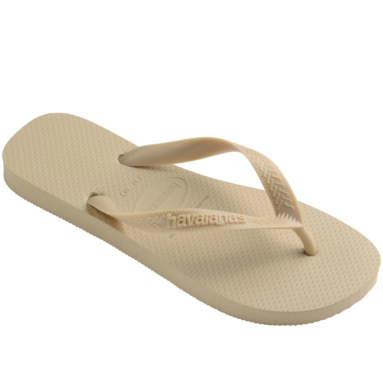 Havaianas Womens Top Senses Flip Flops - Sand Grey