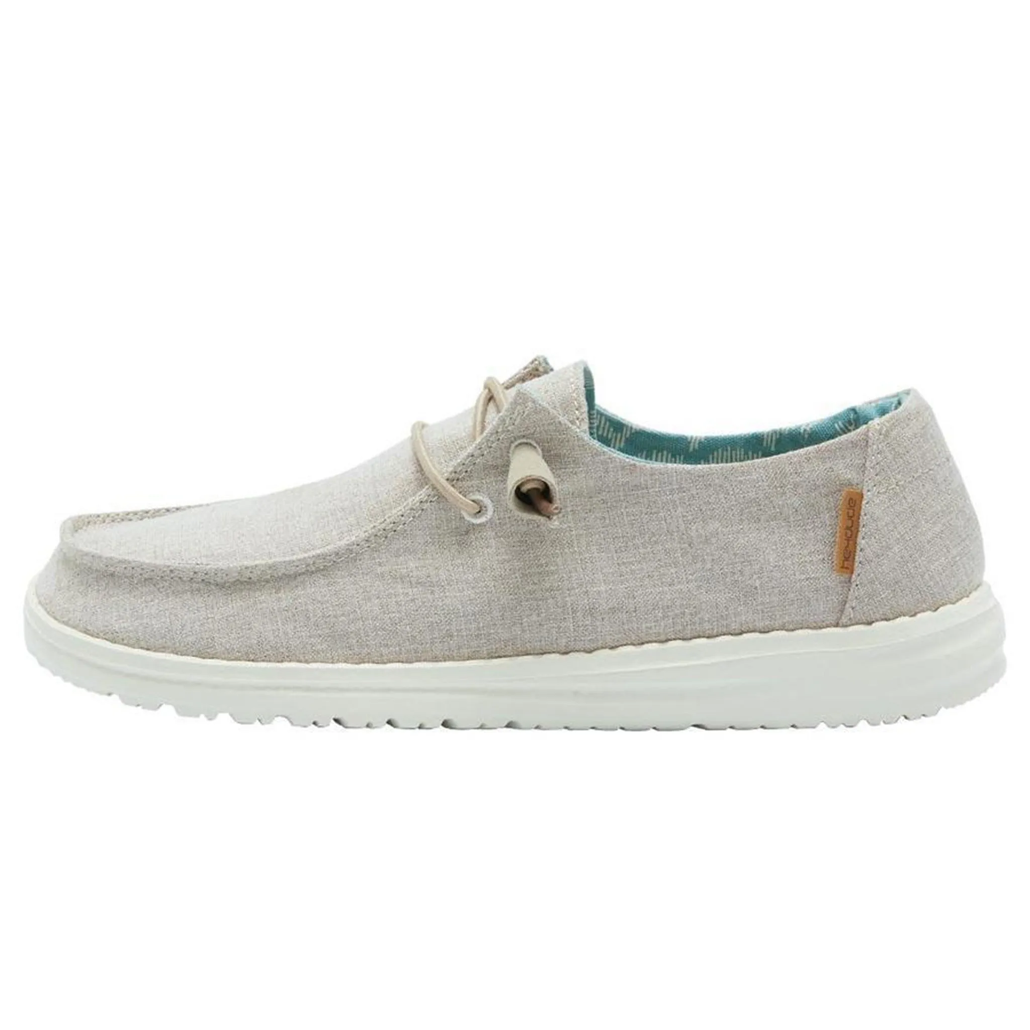 Hey Dude Wendy Chambray Beige Shoe