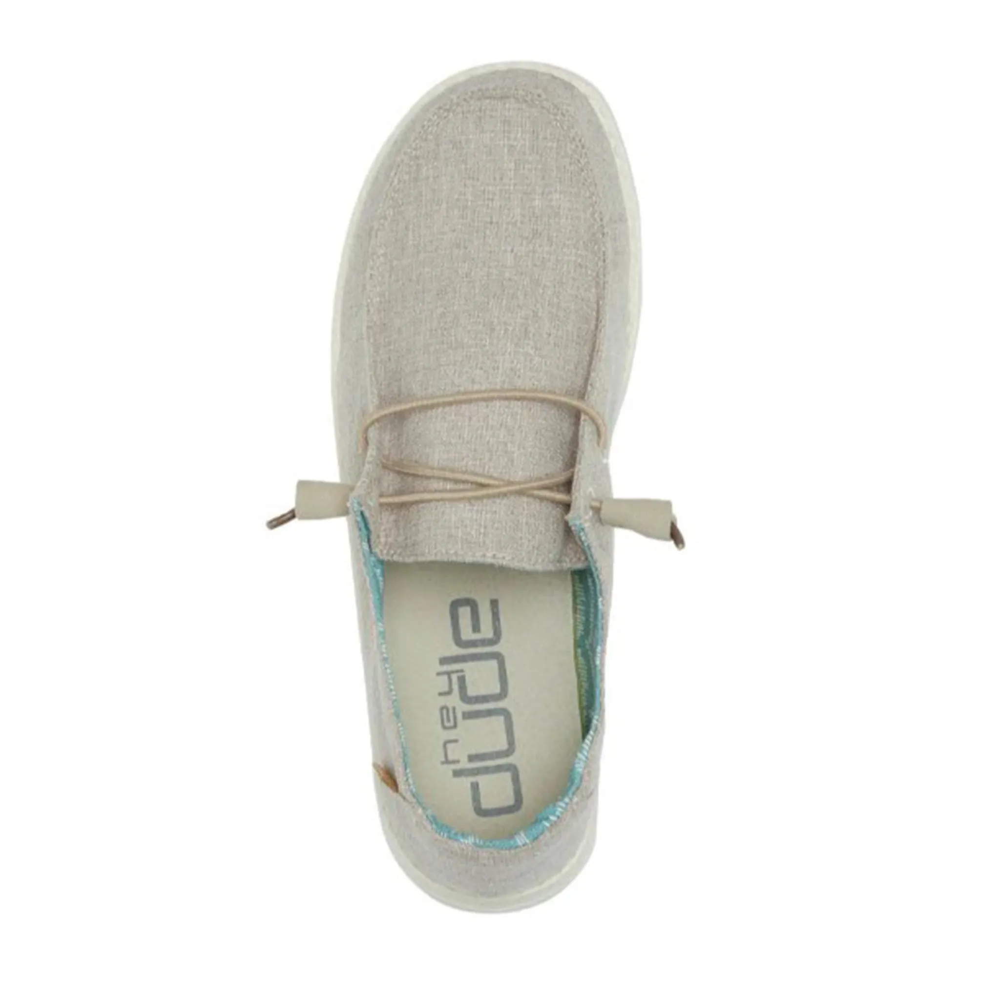 Hey Dude Wendy Chambray Beige Shoe