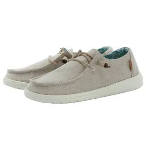 Hey Dude Wendy Chambray Beige Shoe