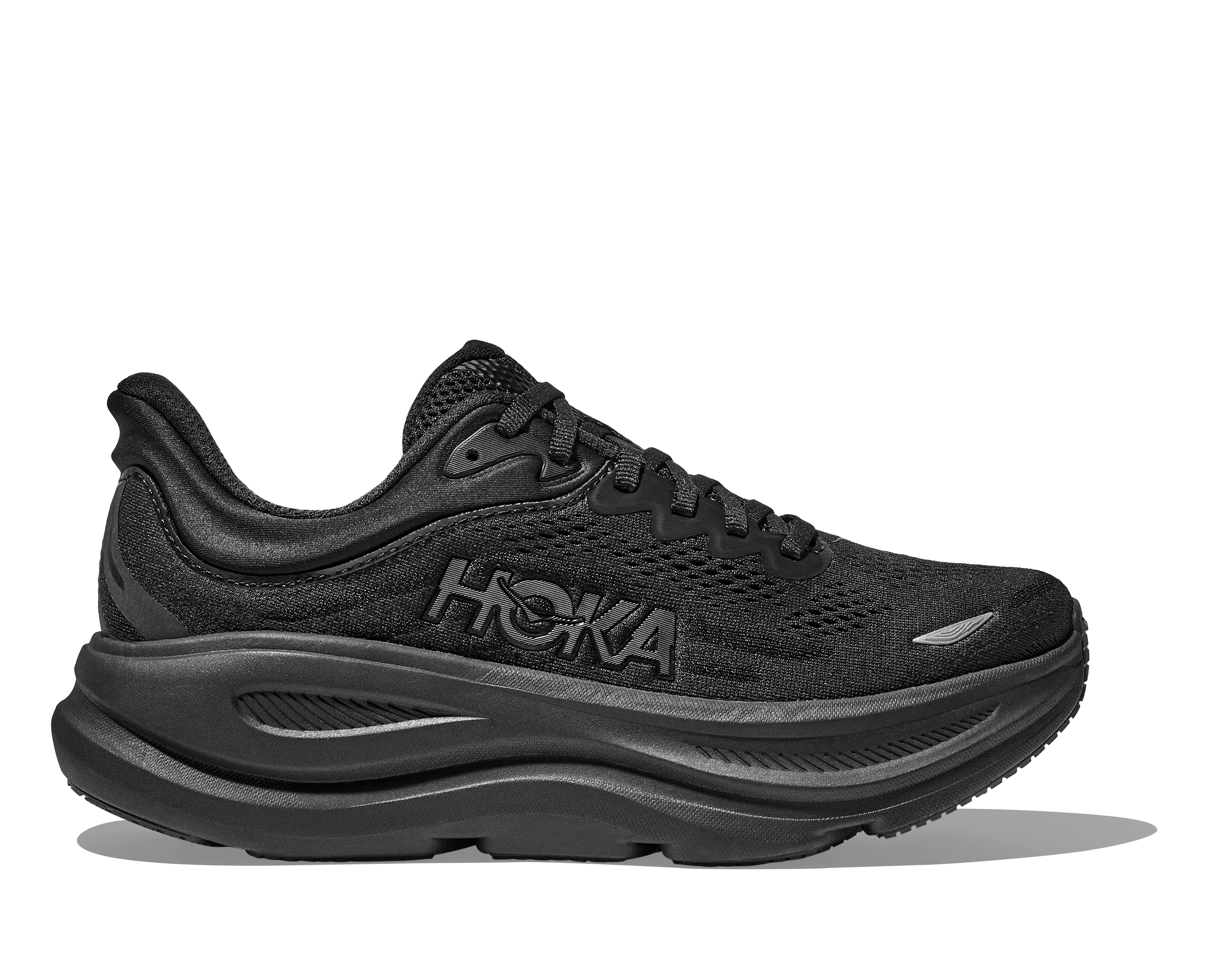 Hoka Women's Bondi 9 Running Shoes- Black