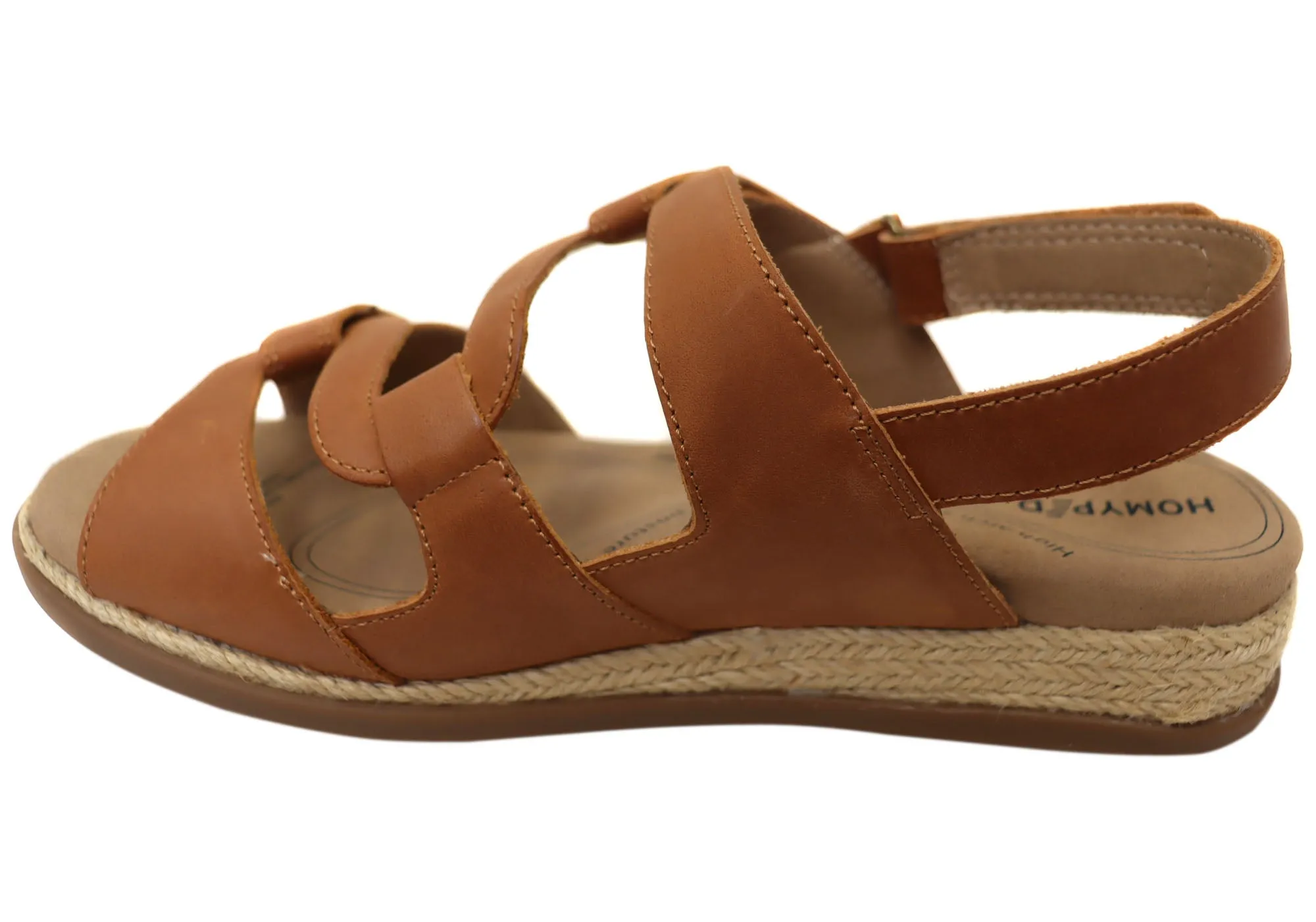 Homyped Womens Magnolia Comfortable Leather Sandals