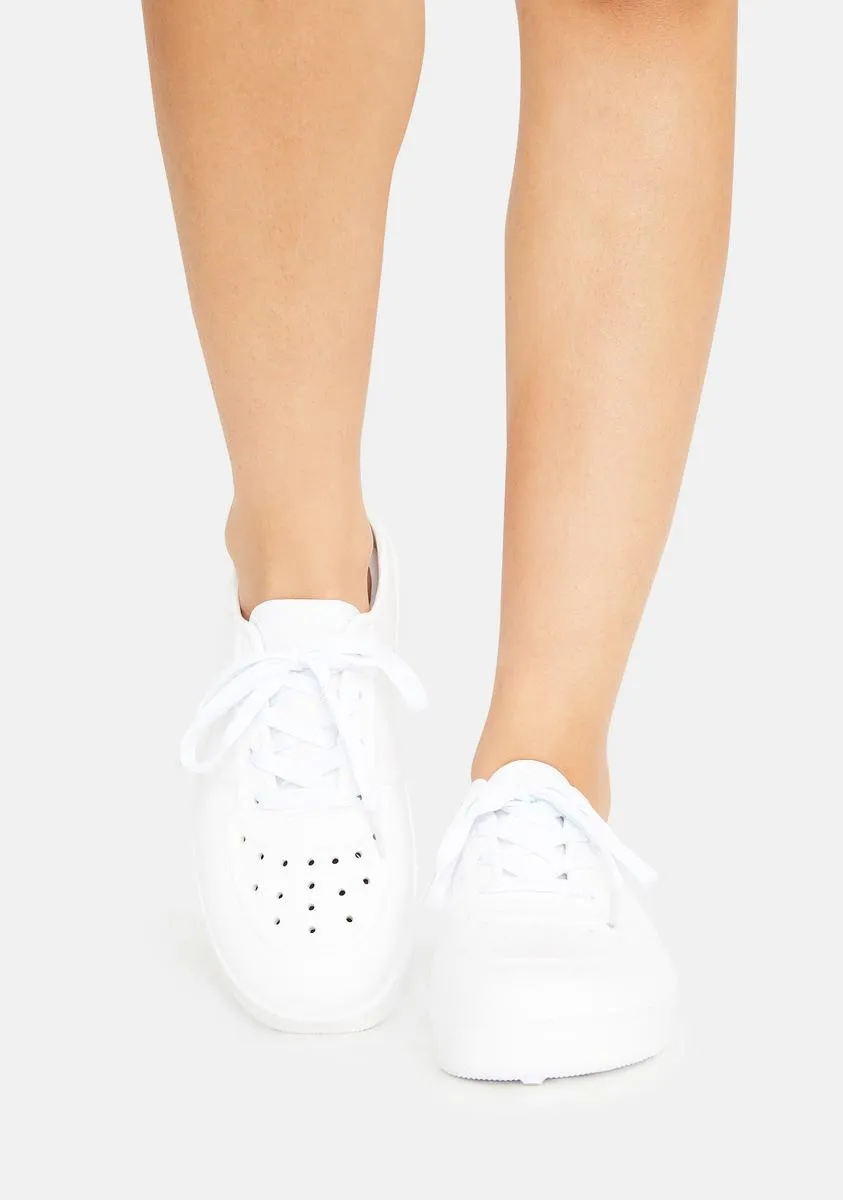 Ivory What I Want Slip On Sneakers