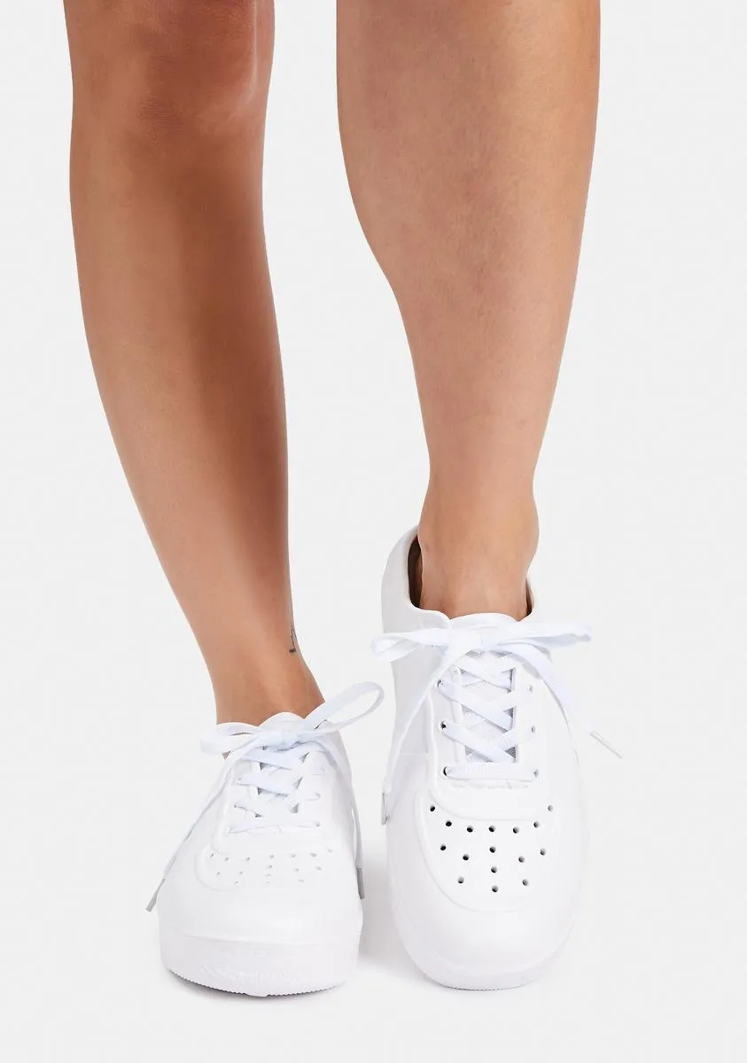 Ivory What I Want Slip On Sneakers