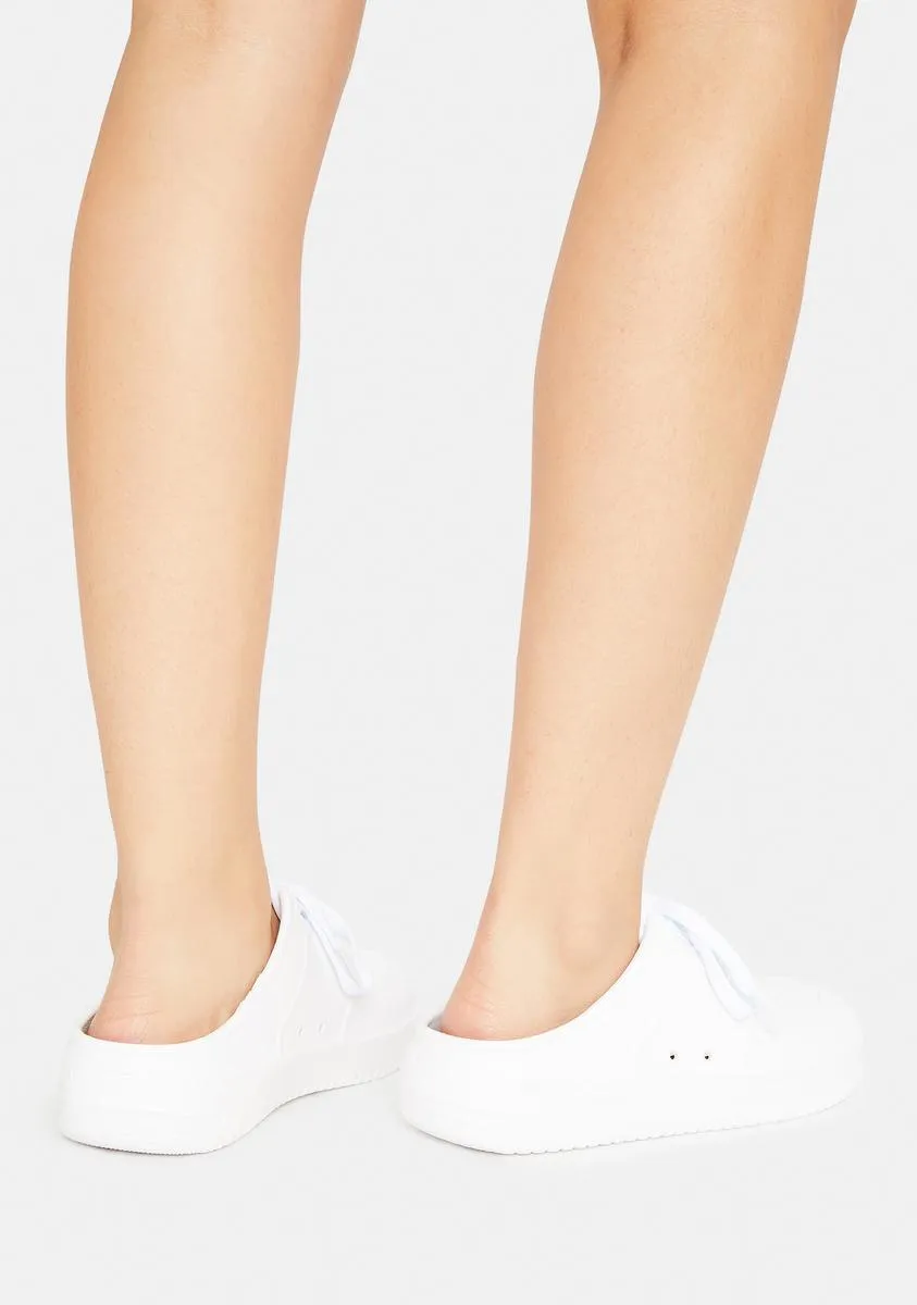 Ivory What I Want Slip On Sneakers