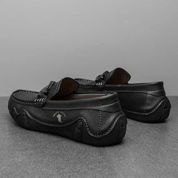 MEN'S CASUAL HAND SEWN LEATHER SHOES 11426926