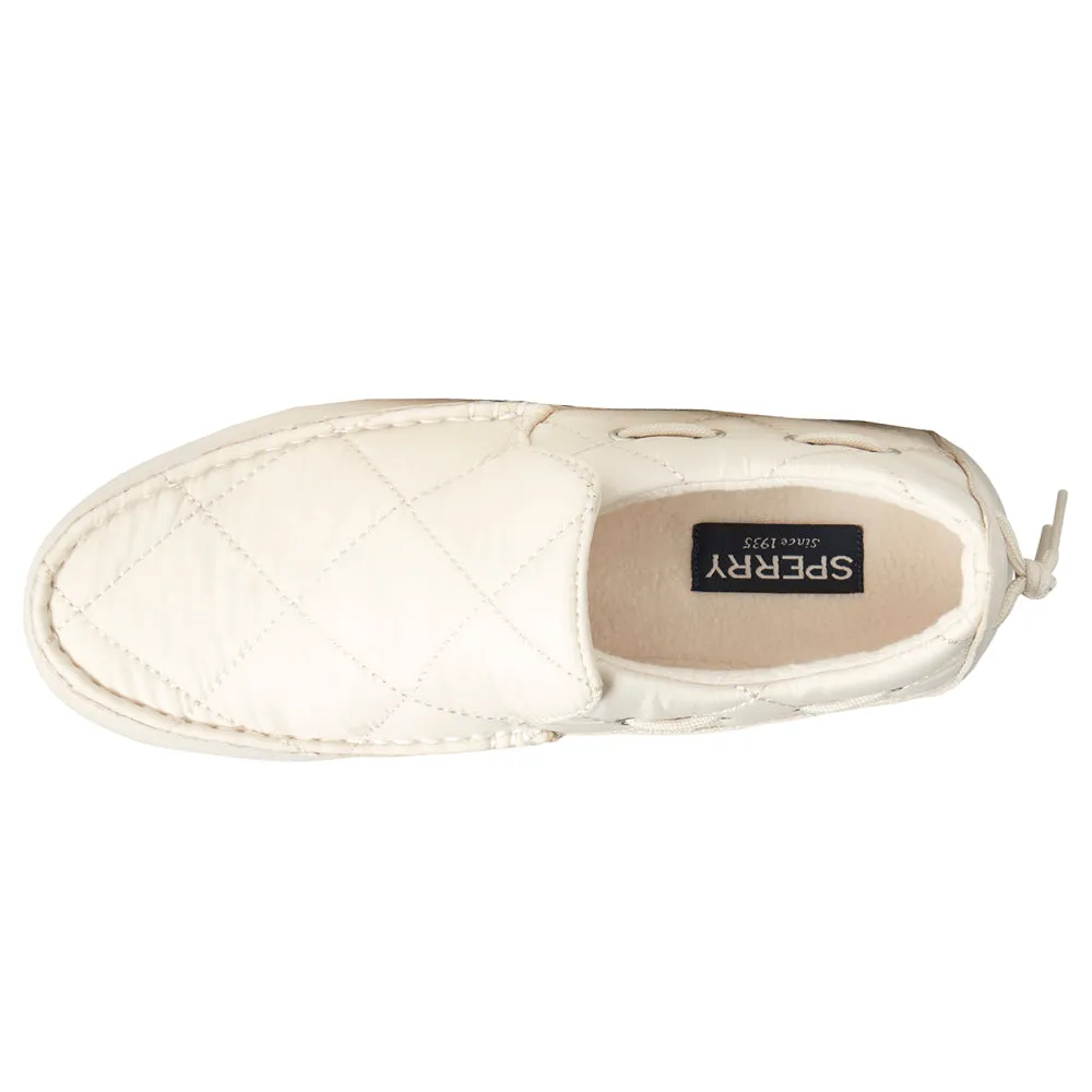 Moc-Sider Quilted Slip On Flats