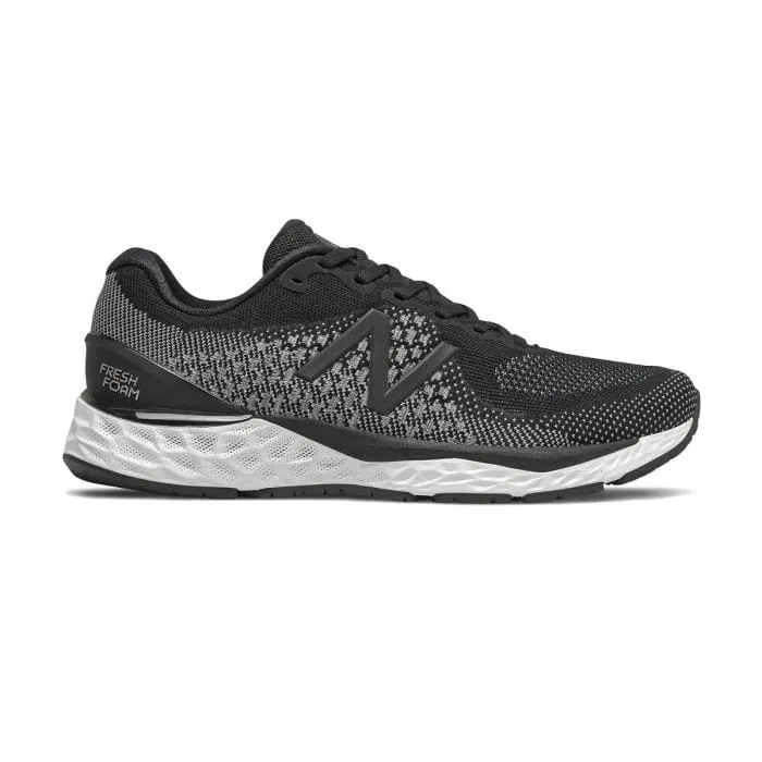 New Balance Men's 880v10 Running Shoes- Black/White