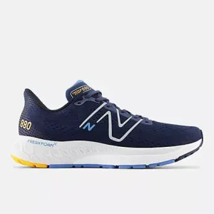 New Balance Men's 880v13 Running Shoes- Navy/White