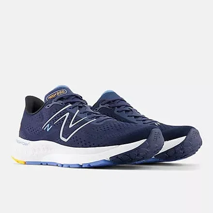 New Balance Men's 880v13 Running Shoes- Navy/White