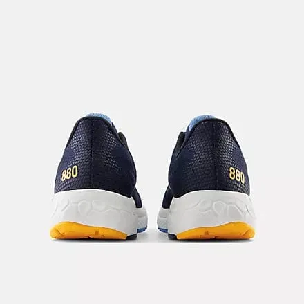 New Balance Men's 880v13 Running Shoes- Navy/White