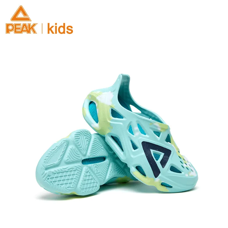 Peak Taichi Sandals Fashion Breathable Hole Shoes Unisex Casual Outdoor Beach Shoes Lightweight Sport Sandals EKT2297L