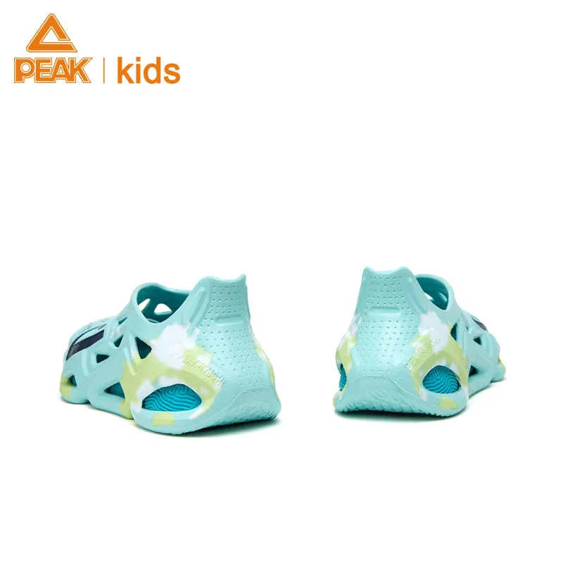 Peak Taichi Sandals Fashion Breathable Hole Shoes Unisex Casual Outdoor Beach Shoes Lightweight Sport Sandals EKT2297L