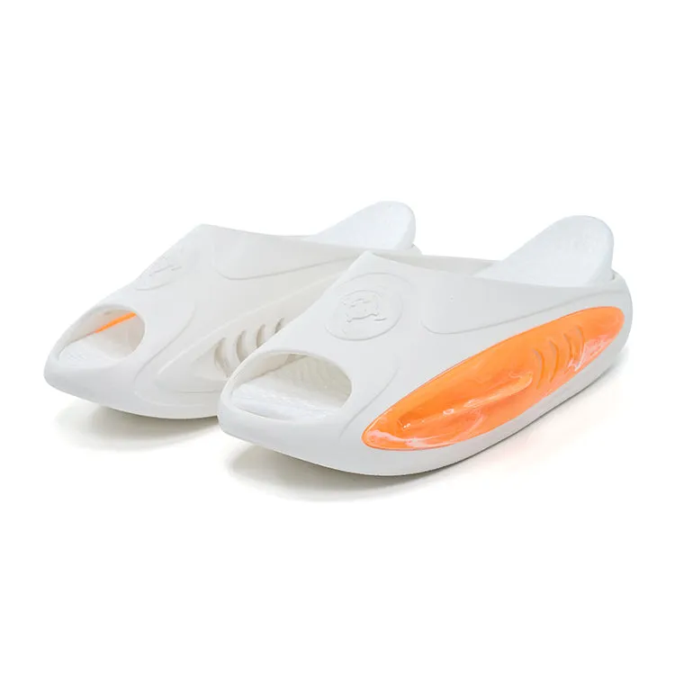 Rigorer Shark 2 Slides 'White/Orange'  [Z324160507-1]