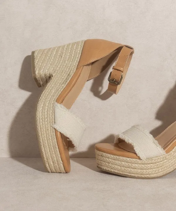 Riley - Espadrille Platform Sandals For women