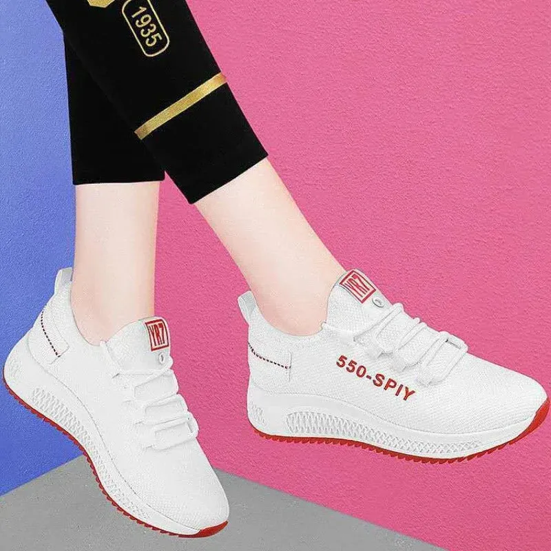 Shoes for Women Casual Slip on Sneakers Lady Summer Sport Walking Tennis Shoes Comfortable Running Flats