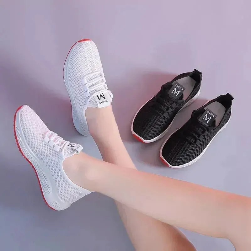 Shoes for Women Casual Slip on Sneakers Lady Summer Sport Walking Tennis Shoes Comfortable Running Flats