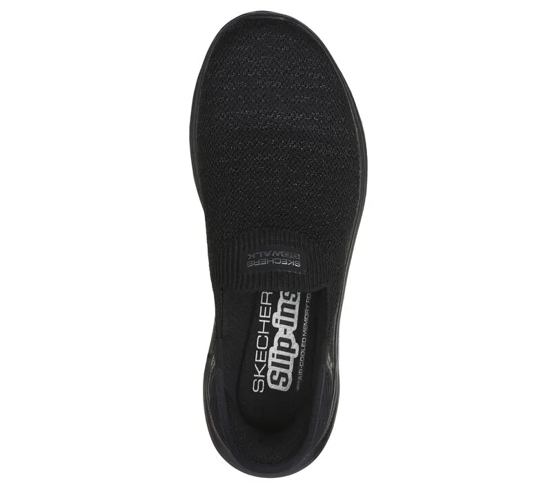 Skechers Women's Slip-ins GO WALK 7 Springtime - Black