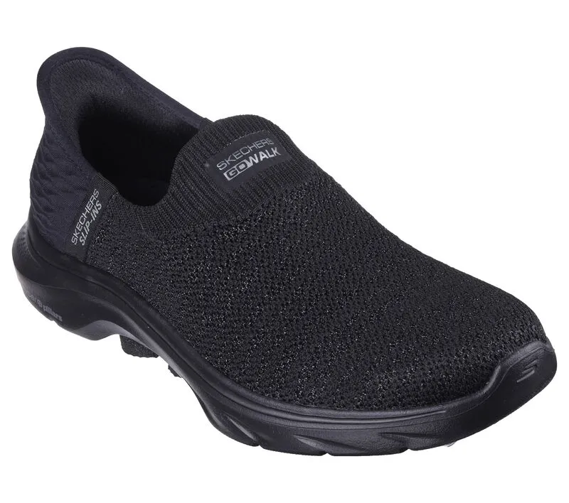 Skechers Women's Slip-ins GO WALK 7 Springtime - Black