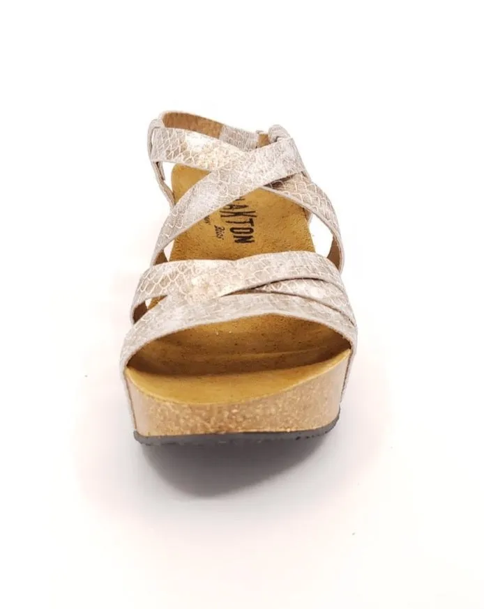 Strappy Wedge - Twingo Leo Cre