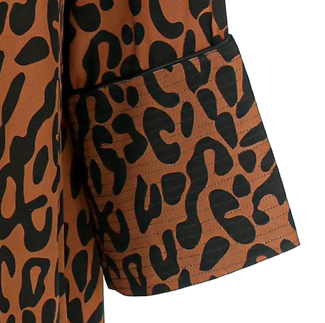 Talitha Silk Tunic Leopard