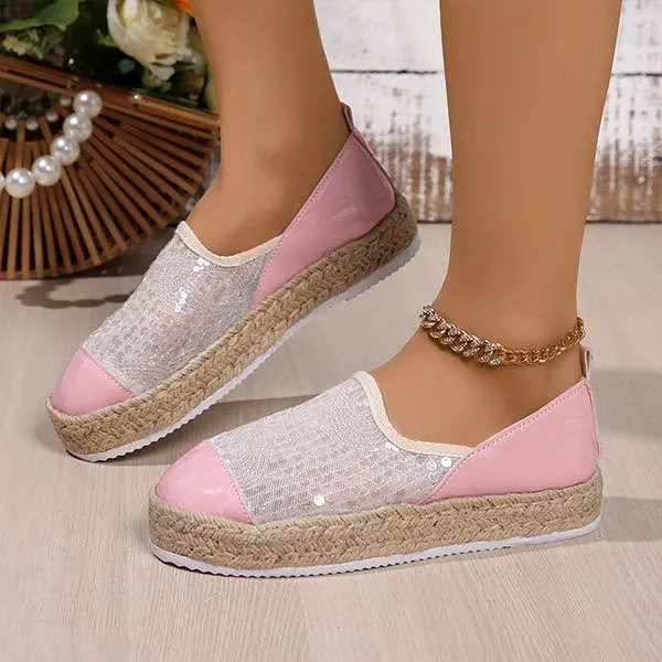 Women's Mesh Espadrilles 30608955C