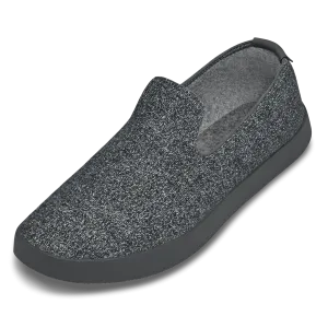 Women's Wool Loungers - Natural Grey (Dark Grey Sole)